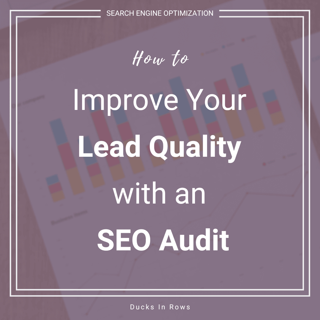 SEO Audit Case Study: Improving Lead Quality for Jill Gearhart Photography